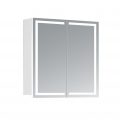 Zrkadlo do kúpeľne, moderná zrkadlová skrinka Milano, 60 cm, led zrkadlá a nábytok do kúpeľne za najlepšiu cenu | www.zrkadloveskrinky.eu