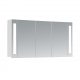 Zrkadlová skrinka s led osvetlením Venedig, 120 cm, 3 dvierka, nábytok do kúpeľne a kúpeľňové skrinky s led osvetlením za najlepšiu cenu | www.zrkadloveskrinky.eu